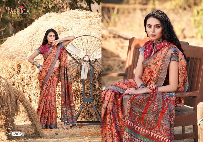 Soul Vol 2 By The Fabrica Printed Sarees Catalog